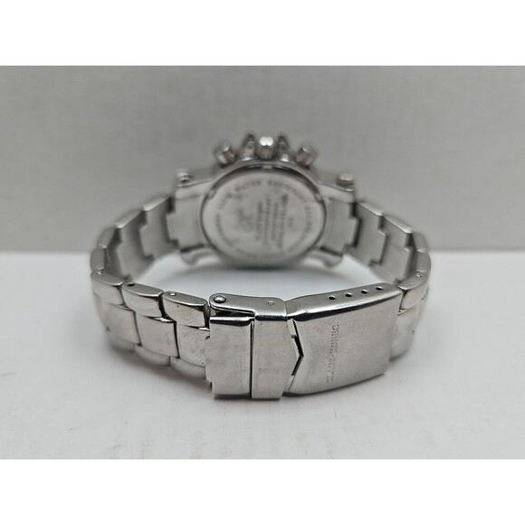 Klaus Kobec Contemporary Swiss Quartz Chronograph Stainless Watch New Battery - Picture 9 of 12